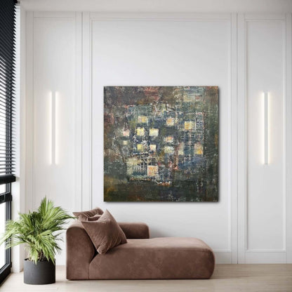 Væg Kunst i Lærred