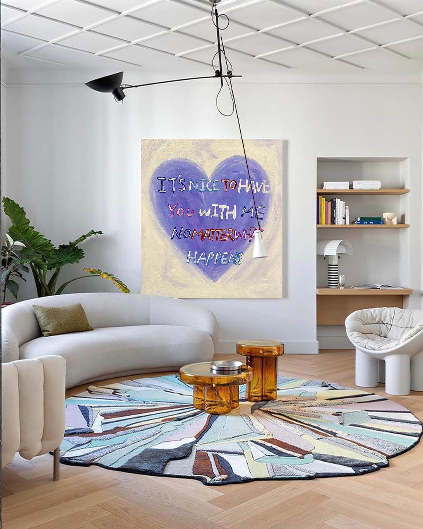 Vægkunst Plakat i Lærred