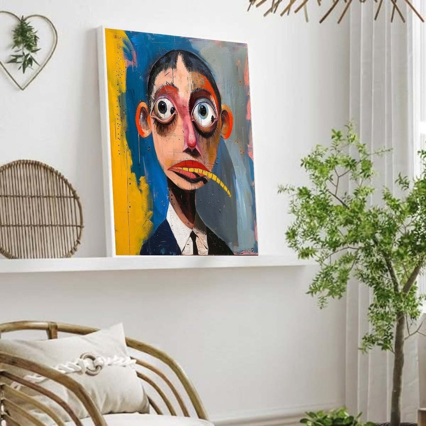 Vægkunst Plakat i Lærred