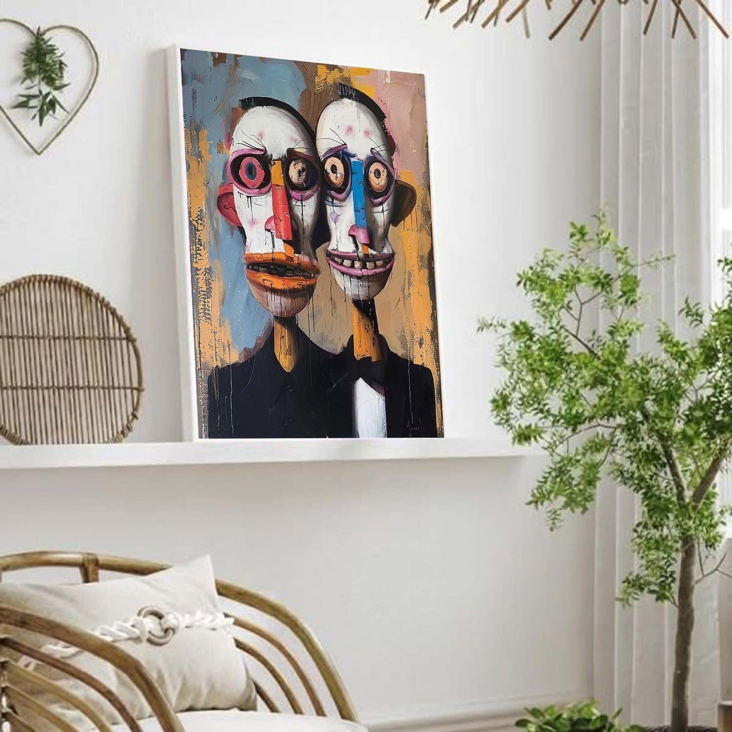 Vægkunst Plakat i Lærred