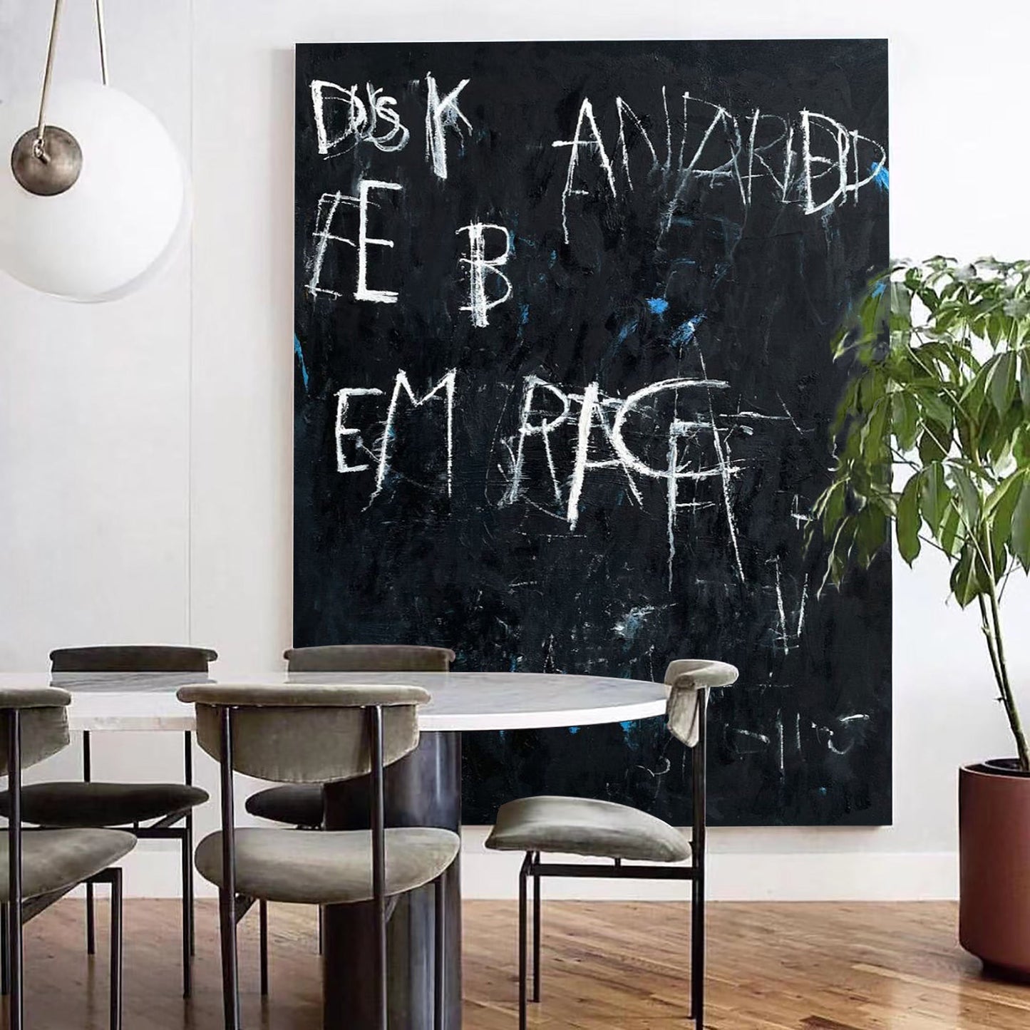 Væg Kunst i Lærred