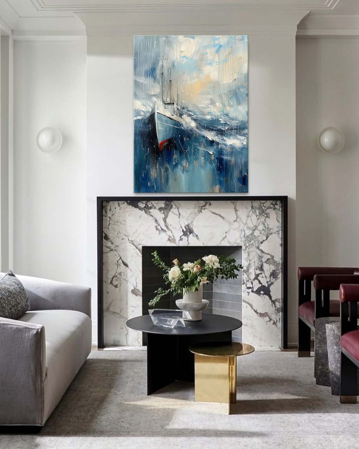 Vægkunst Plakat i Lærred
