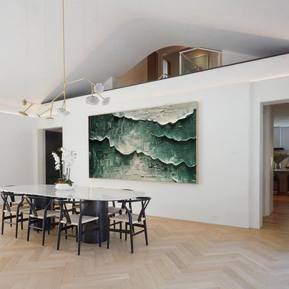 Vægkunst Billede i 3D Impasto Puds