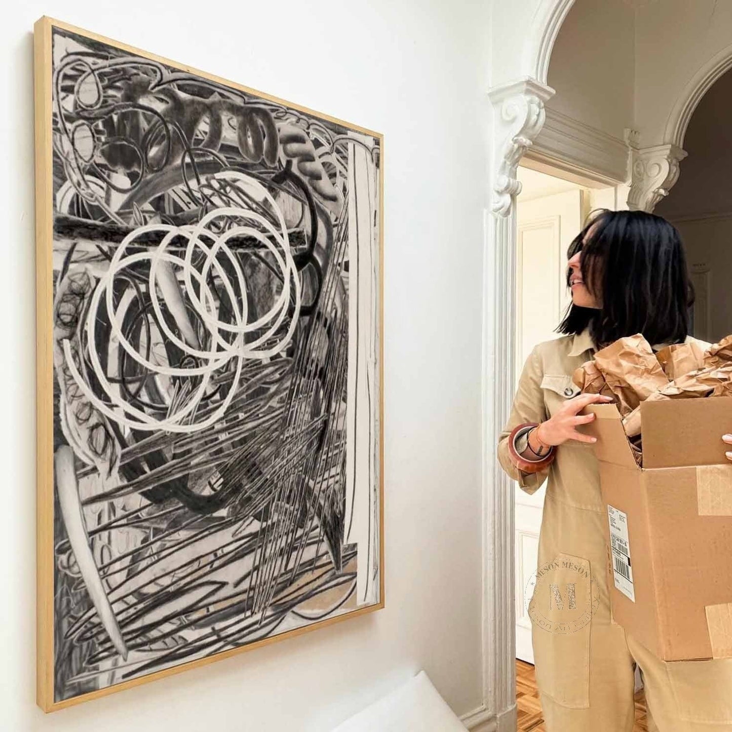 Vægkunst Plakat i Lærred
