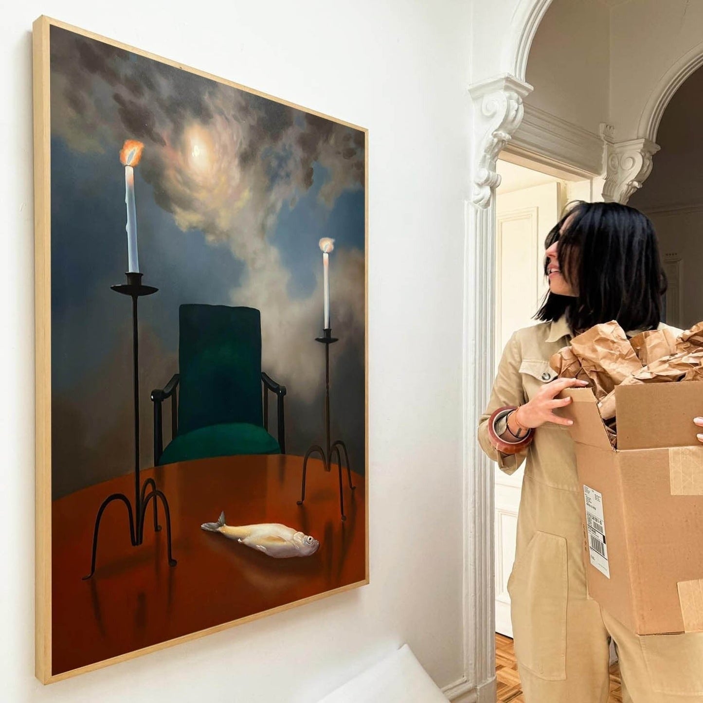 Vægkunst Billede i Lærred