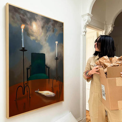 Vægkunst Billede i Lærred