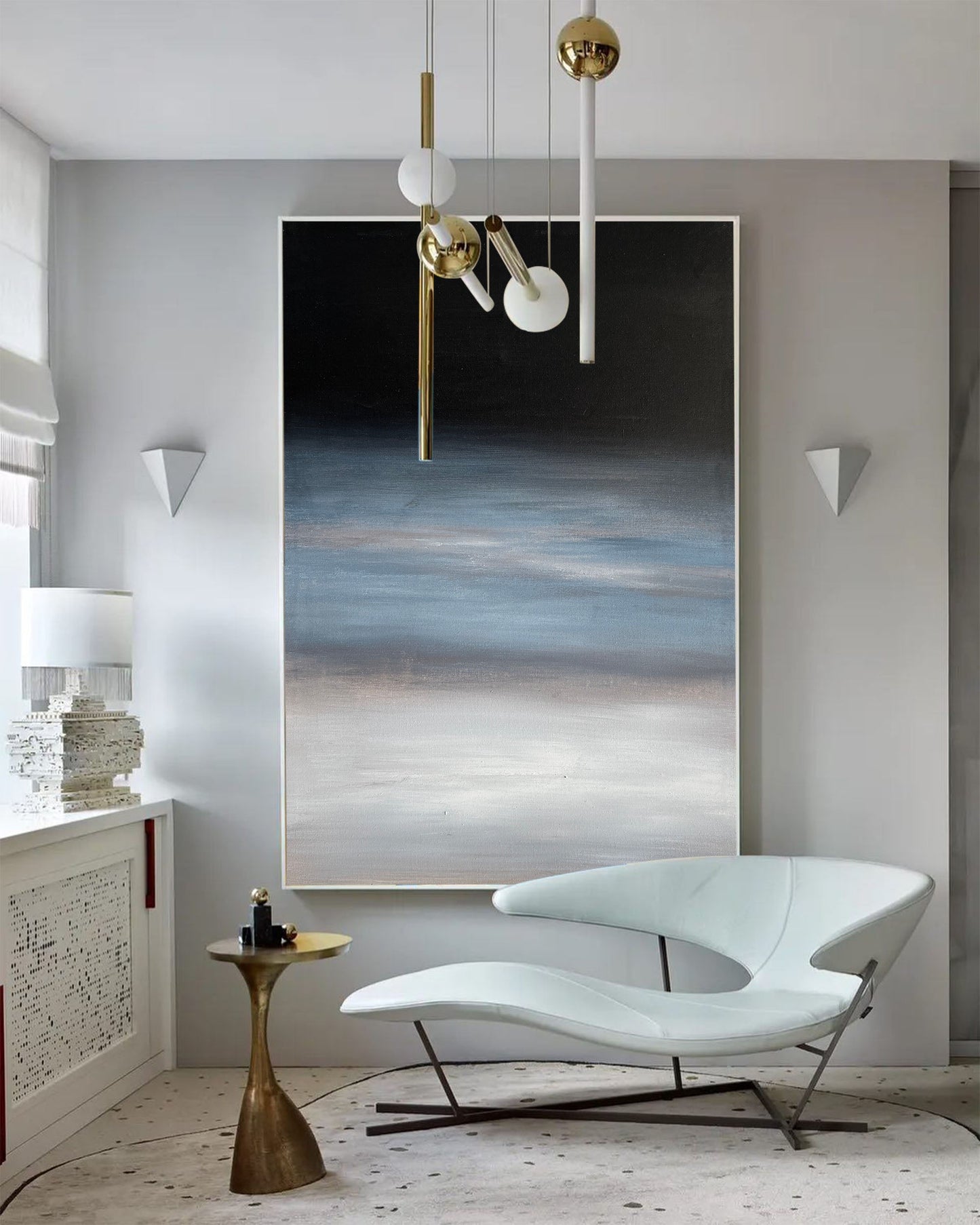 Gradient Plakat i Lærred
