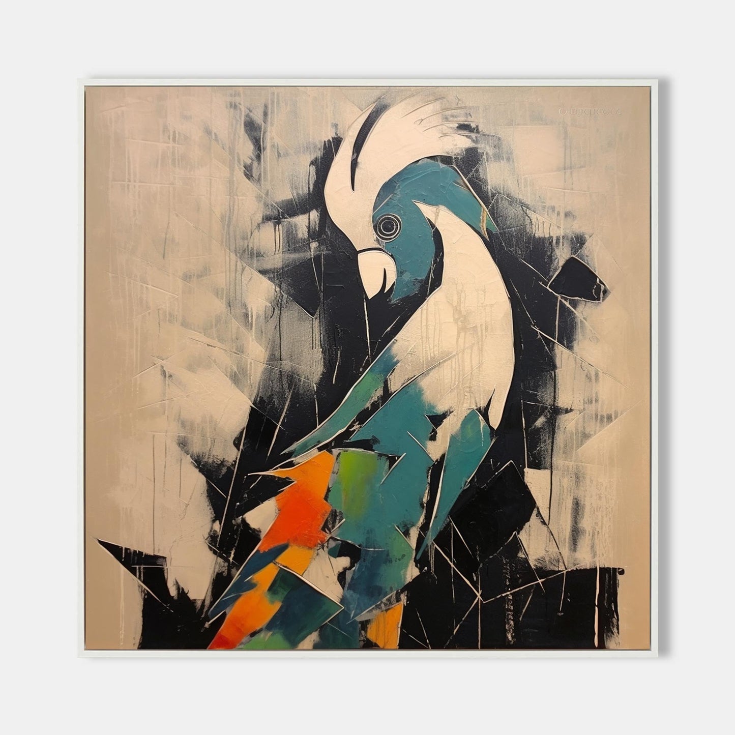 Vægkunst Maleri i Lærred