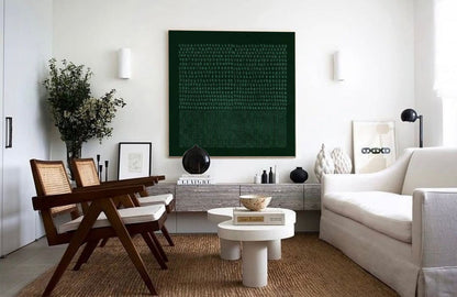 Minimalistisk Plakat i Lærred