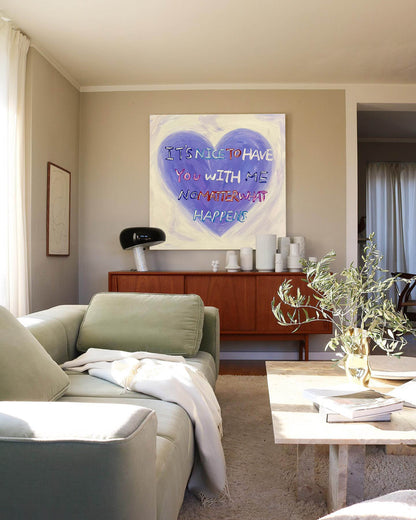 Vægkunst Plakat i Lærred