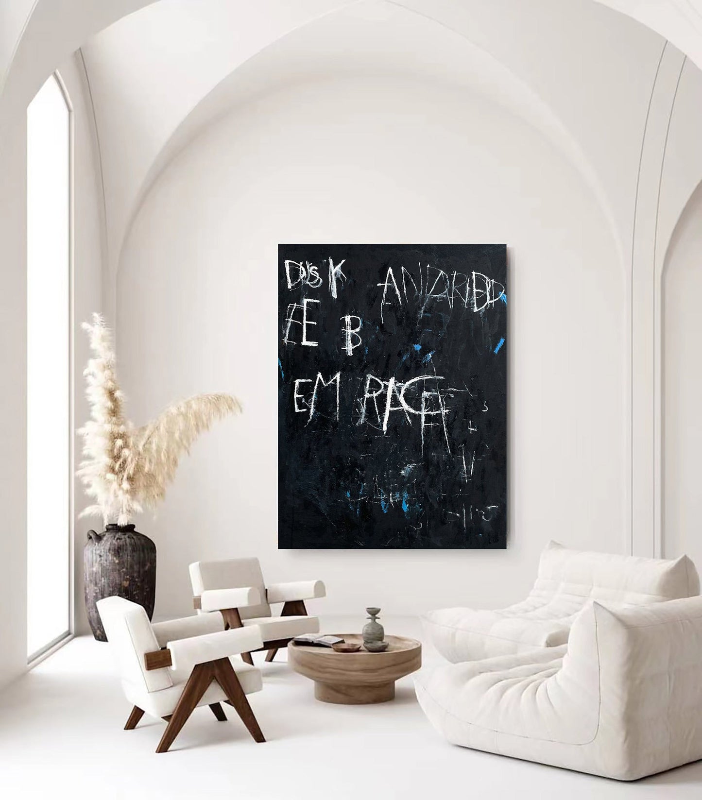 Væg Kunst i Lærred