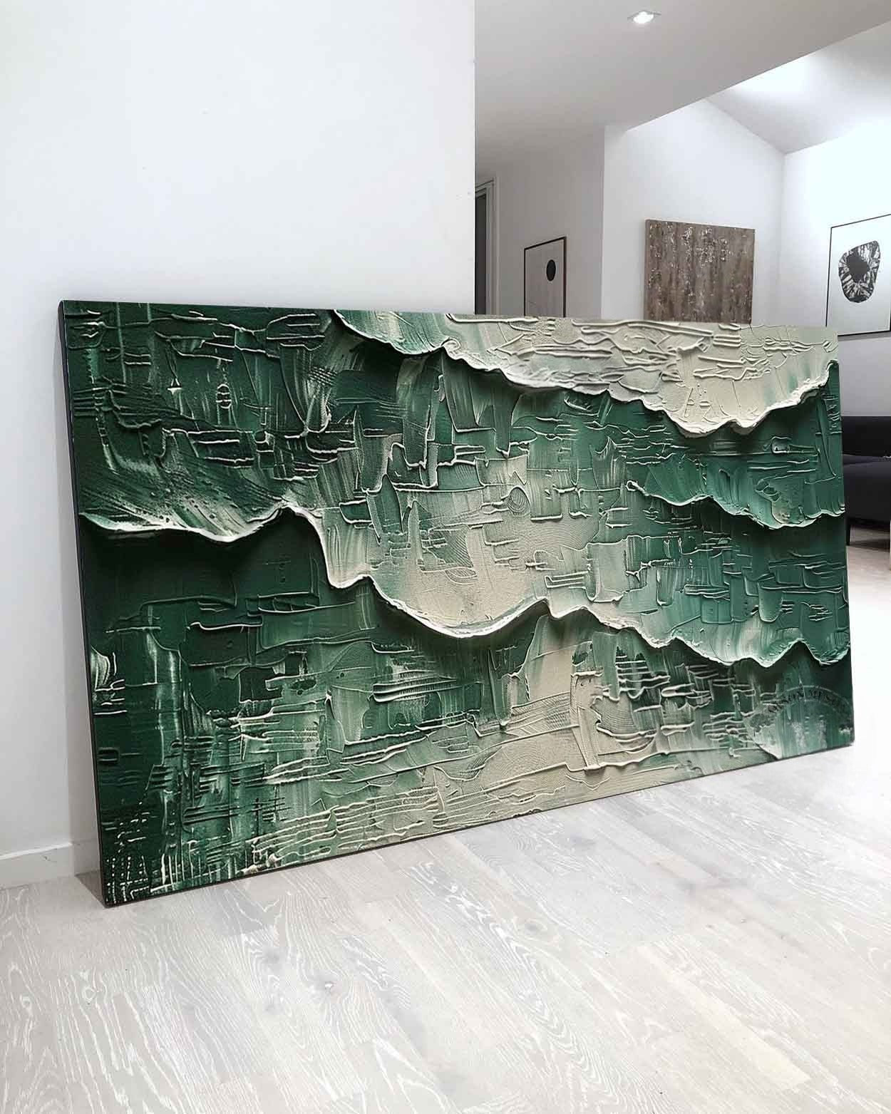 Vægkunst Billede i 3D Impasto Puds