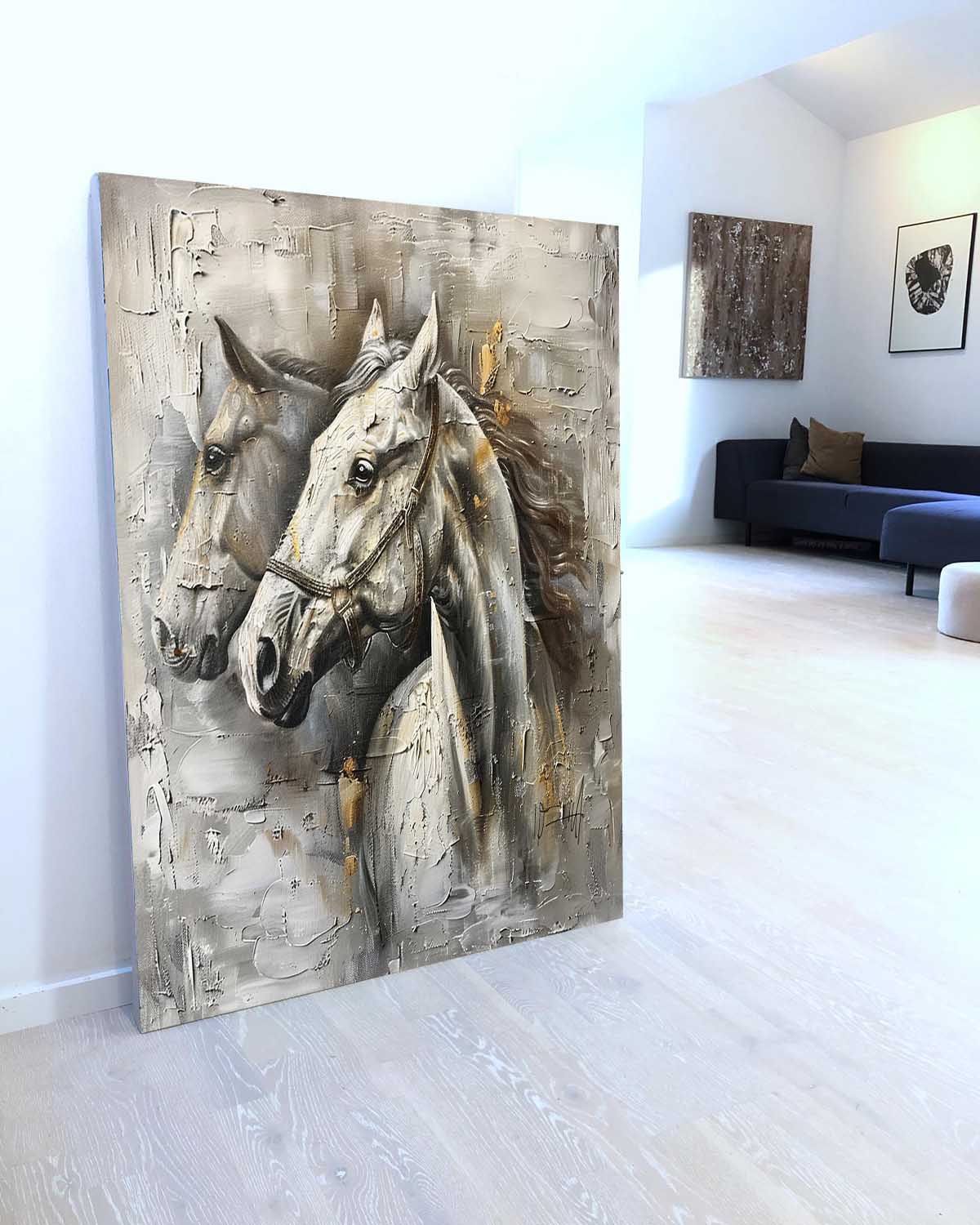 Vægkunst Maleri i Lærred
