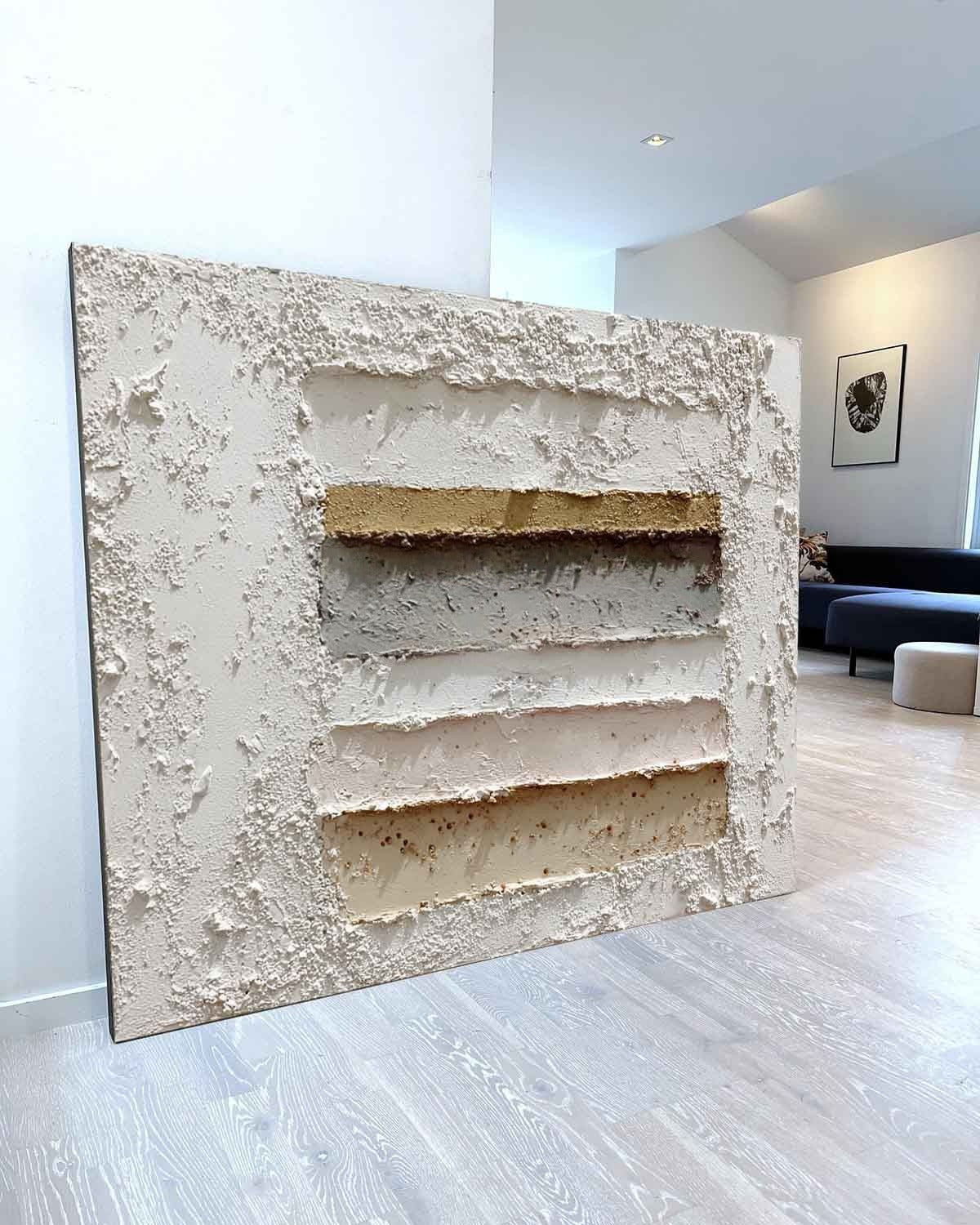 Wabi-Sabi Vægmaleri i Akryl