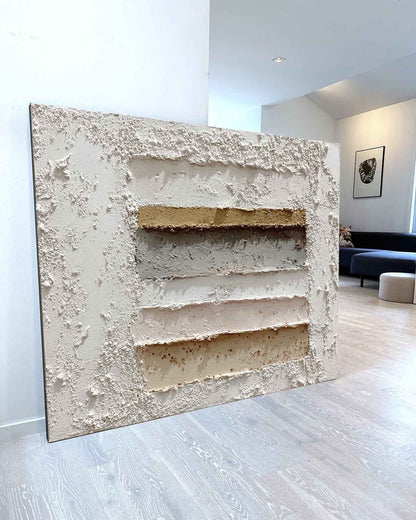 Wabi-Sabi Vægmaleri i Akryl