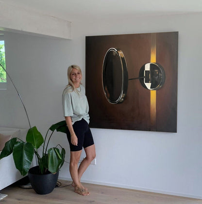Vægkunst Dekoration i Metal