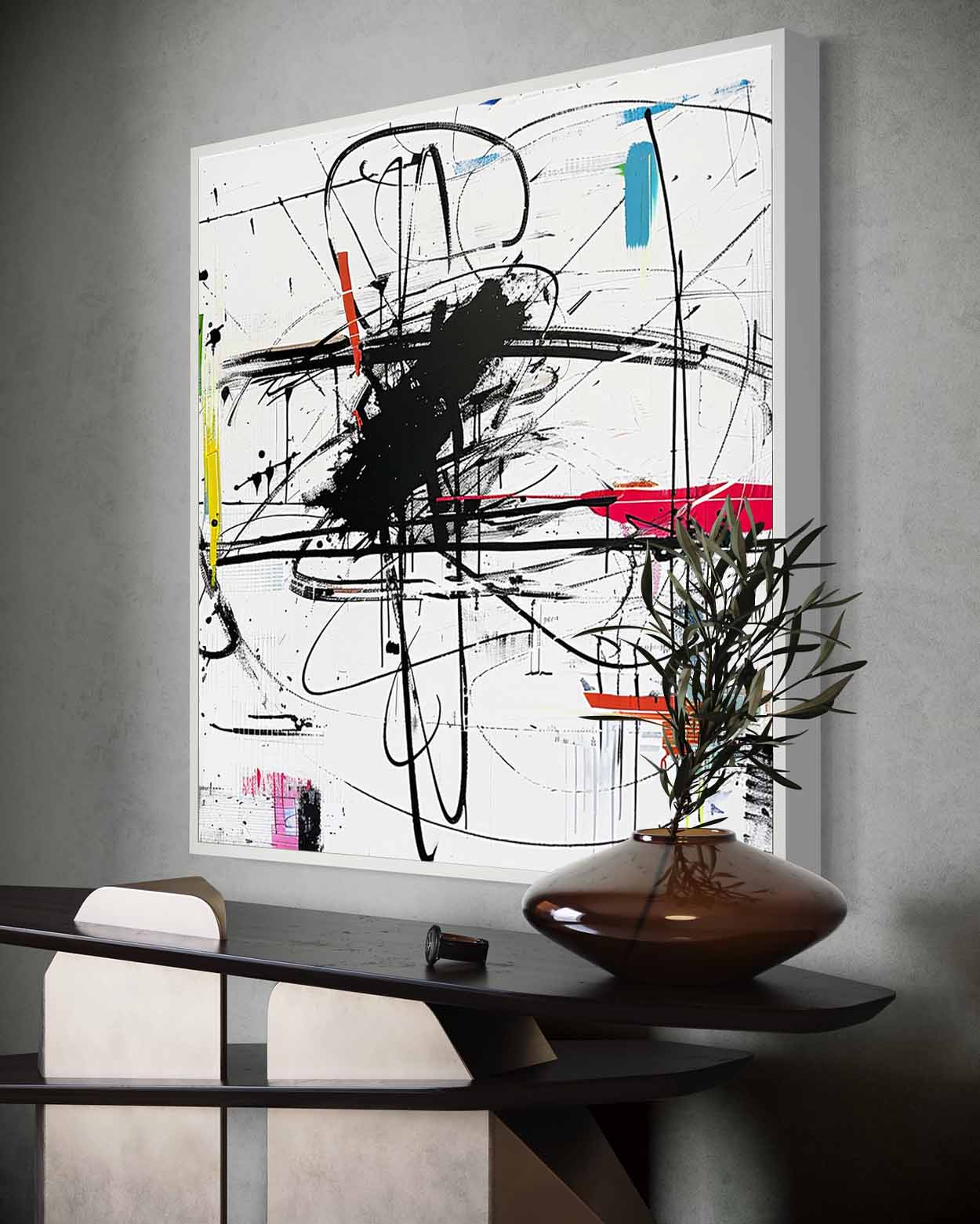 Vægkunst Plakat i Lærred