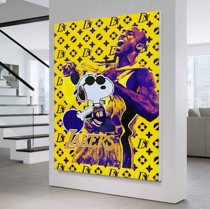 Vægkunst Plakat i Lærred