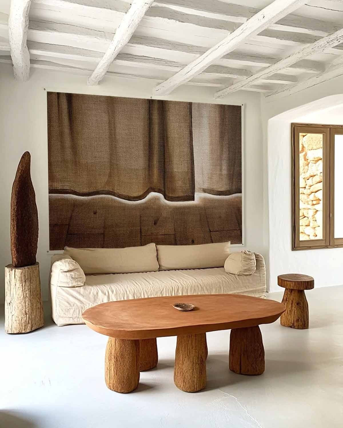 Vægkunst Plakat i Linned