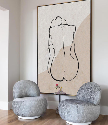 Minimalistisk Plakat i Papir