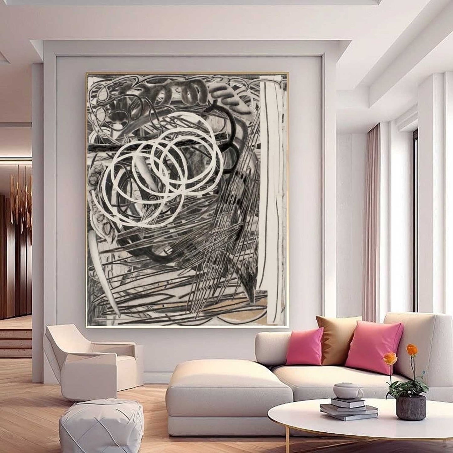 Vægkunst Plakat i Lærred