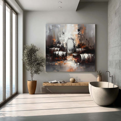 Vægkunst Plakat i Træ