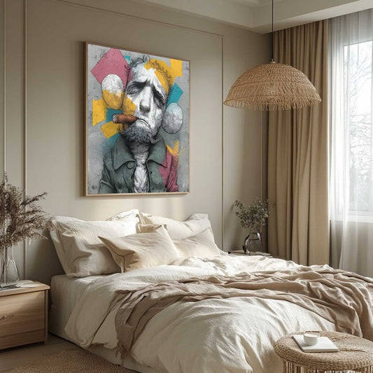 Kaws Maleri i Akryl på Lærred