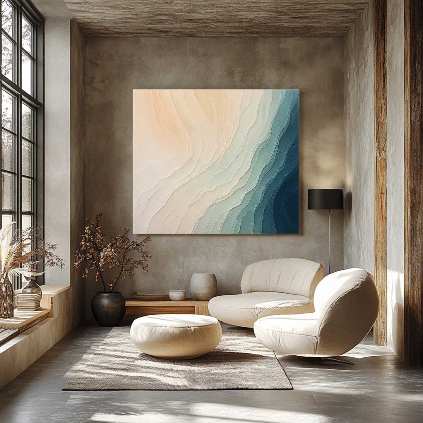 Væg Kunst i Lærred