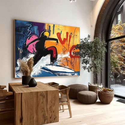 Vægkunst Plakat i Lærred