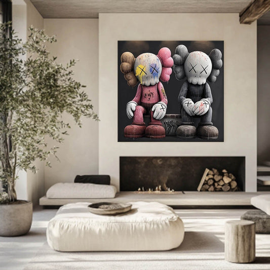 Vægkunst Skulptur i Polyresin