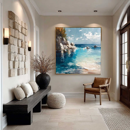 Cliffside Maleri i Akryl
