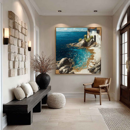 Mediterranean Maleri i Akryl