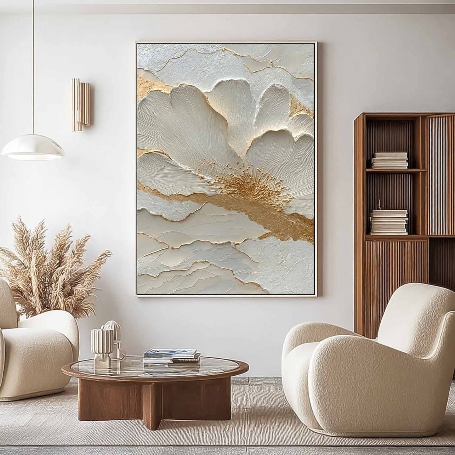 Væg Kunst i Lærred