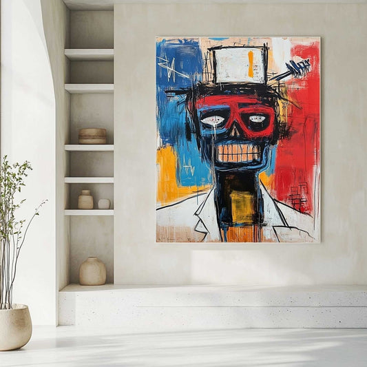 Vægkunst Figur i Keramik