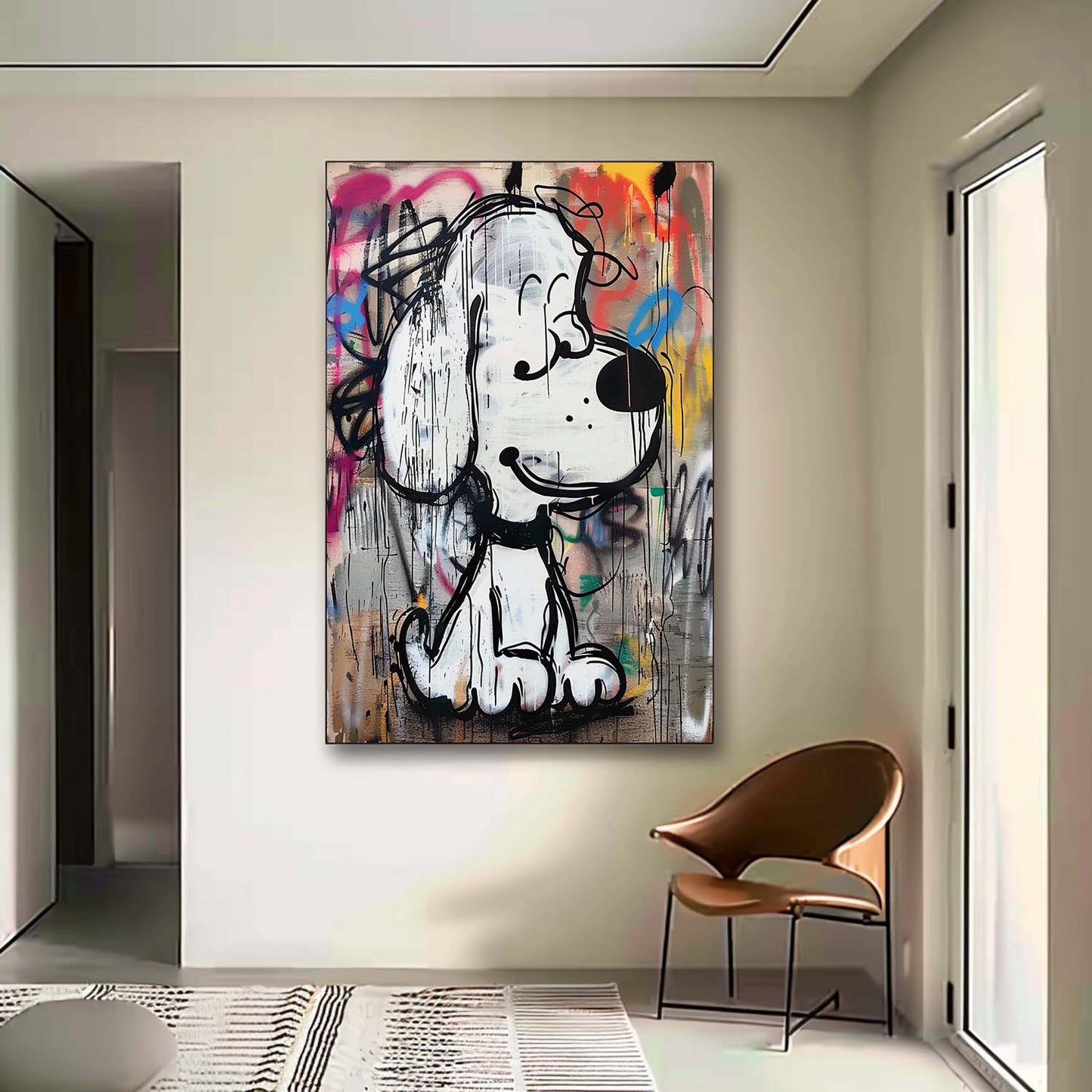 Pop Art Maleri i Lærred