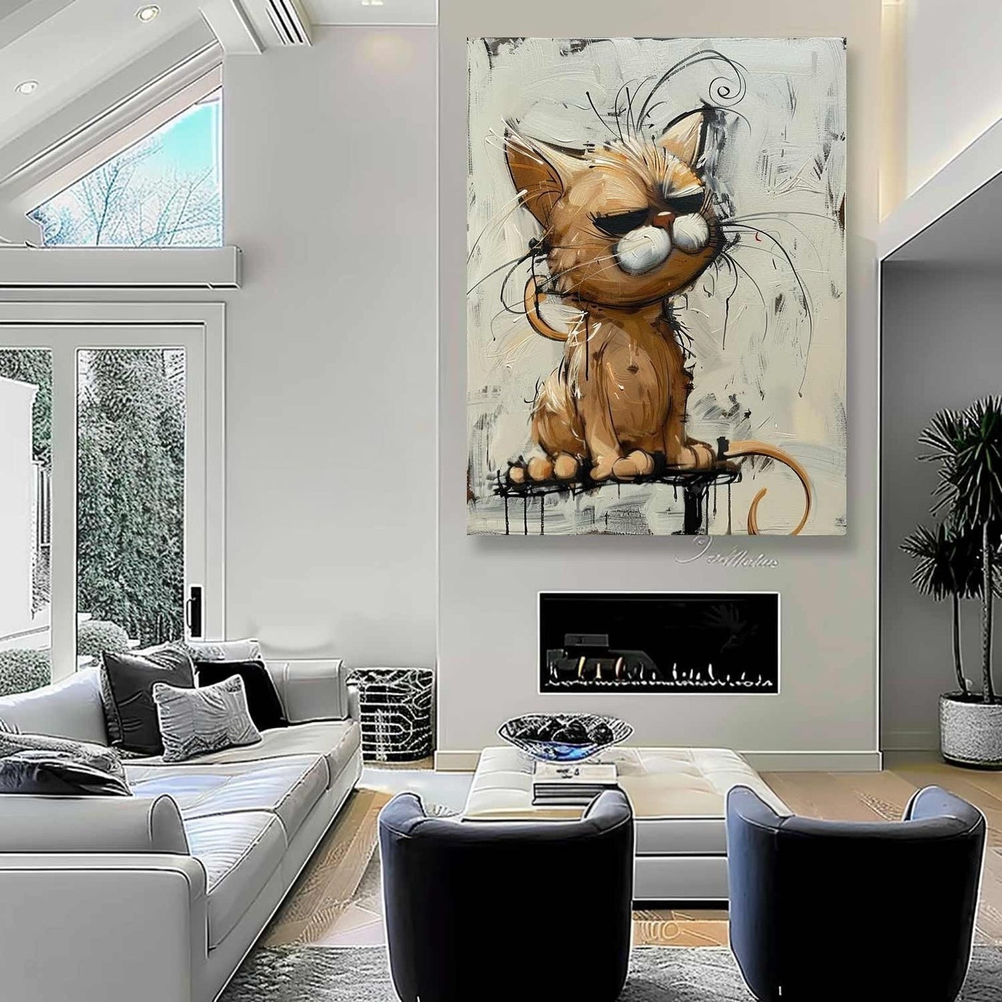 Vægkunst Plakat i Papir