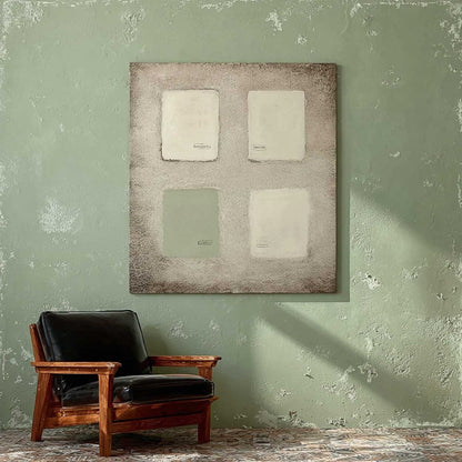 Minimalistisk Maleri i Akryl
