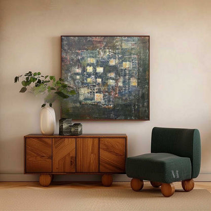 Væg Kunst i Lærred