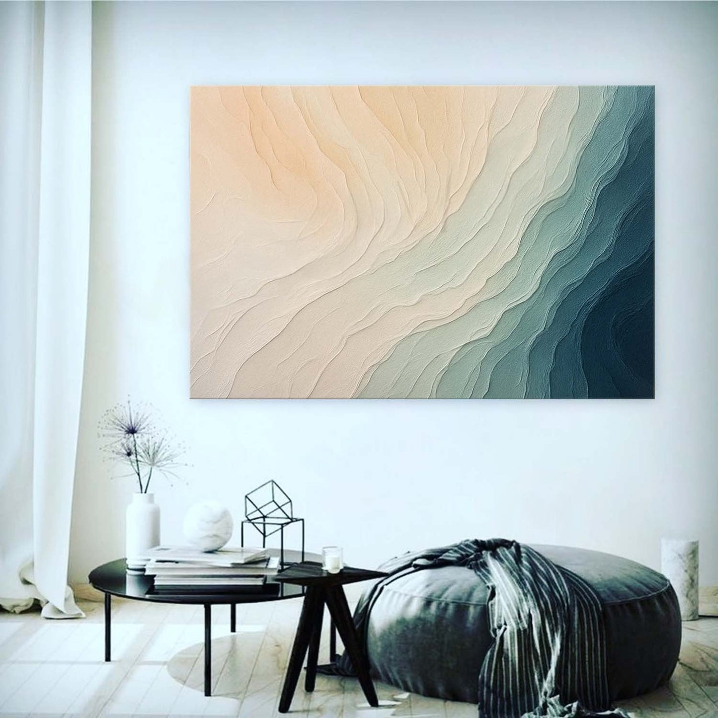 Væg Kunst i Lærred