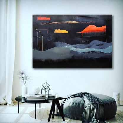 Vægkunst Billede i Lærred