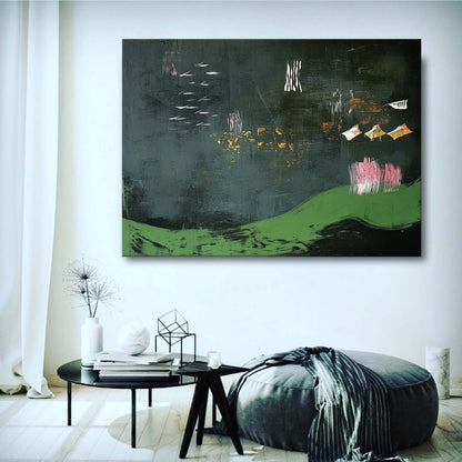 Vægkunst Plakat i Lærred