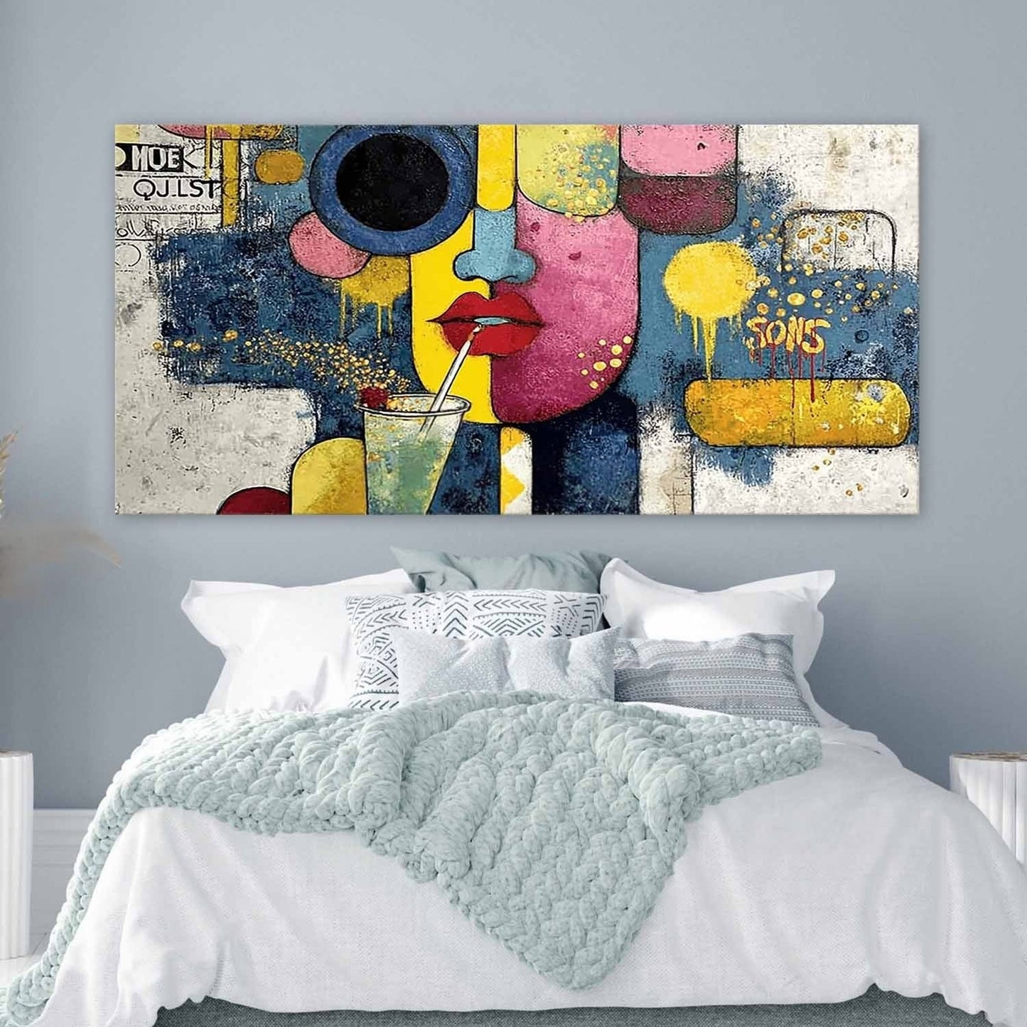 Pop Art Plakat i Lærred