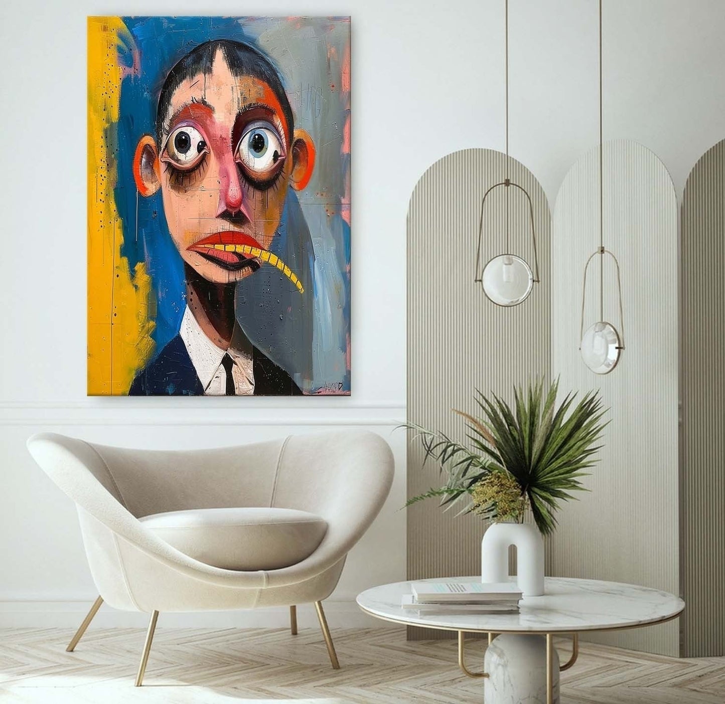Vægkunst Plakat i Lærred