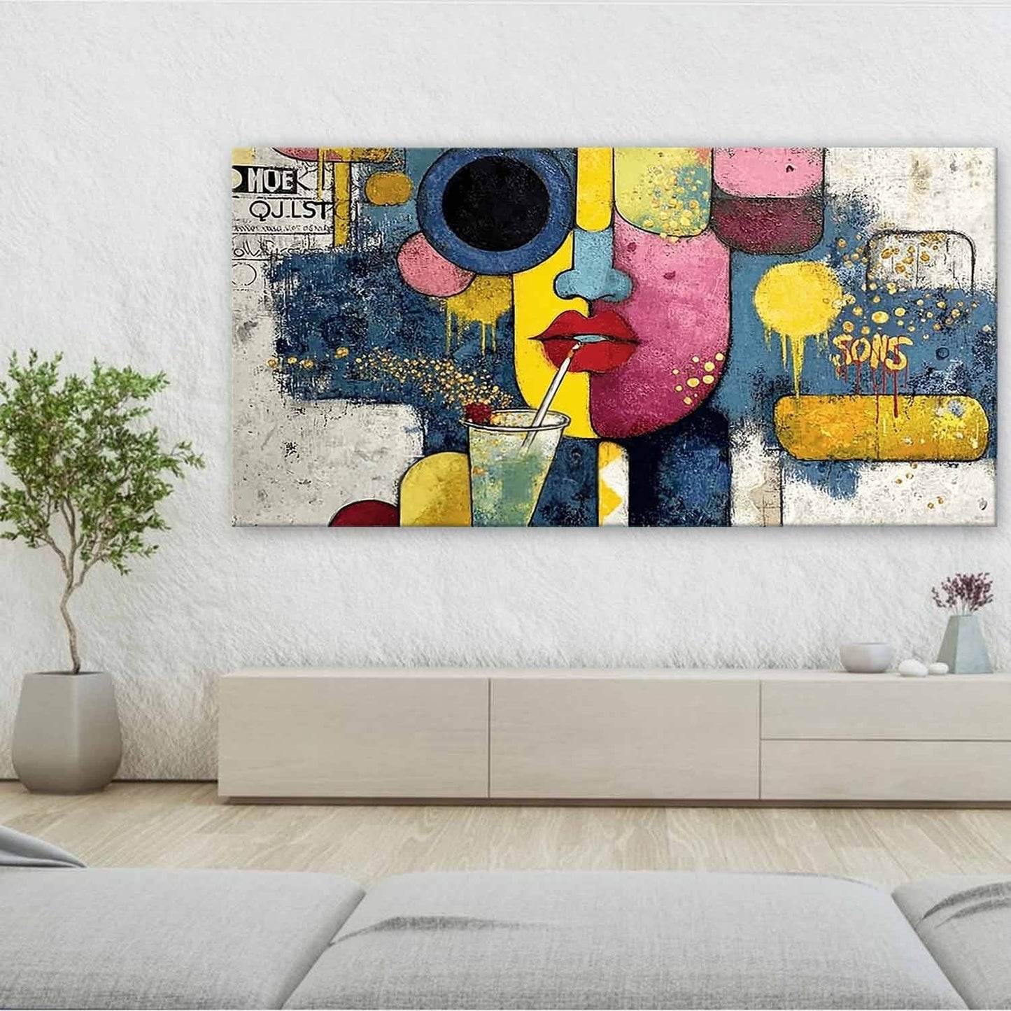 Pop Art Plakat i Lærred