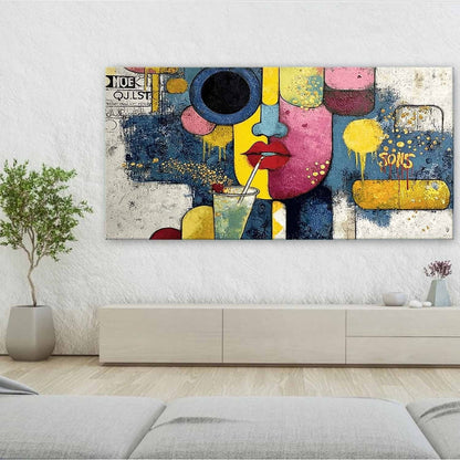Pop Art Plakat i Lærred