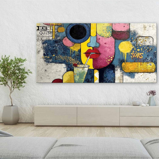 Pop Art Plakat i Lærred