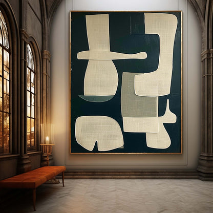 Mid-Century Plakat i Papir