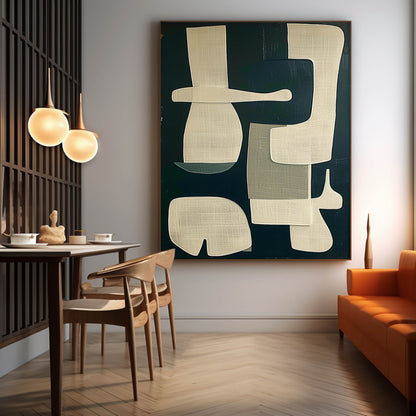 Mid-Century Plakat i Papir