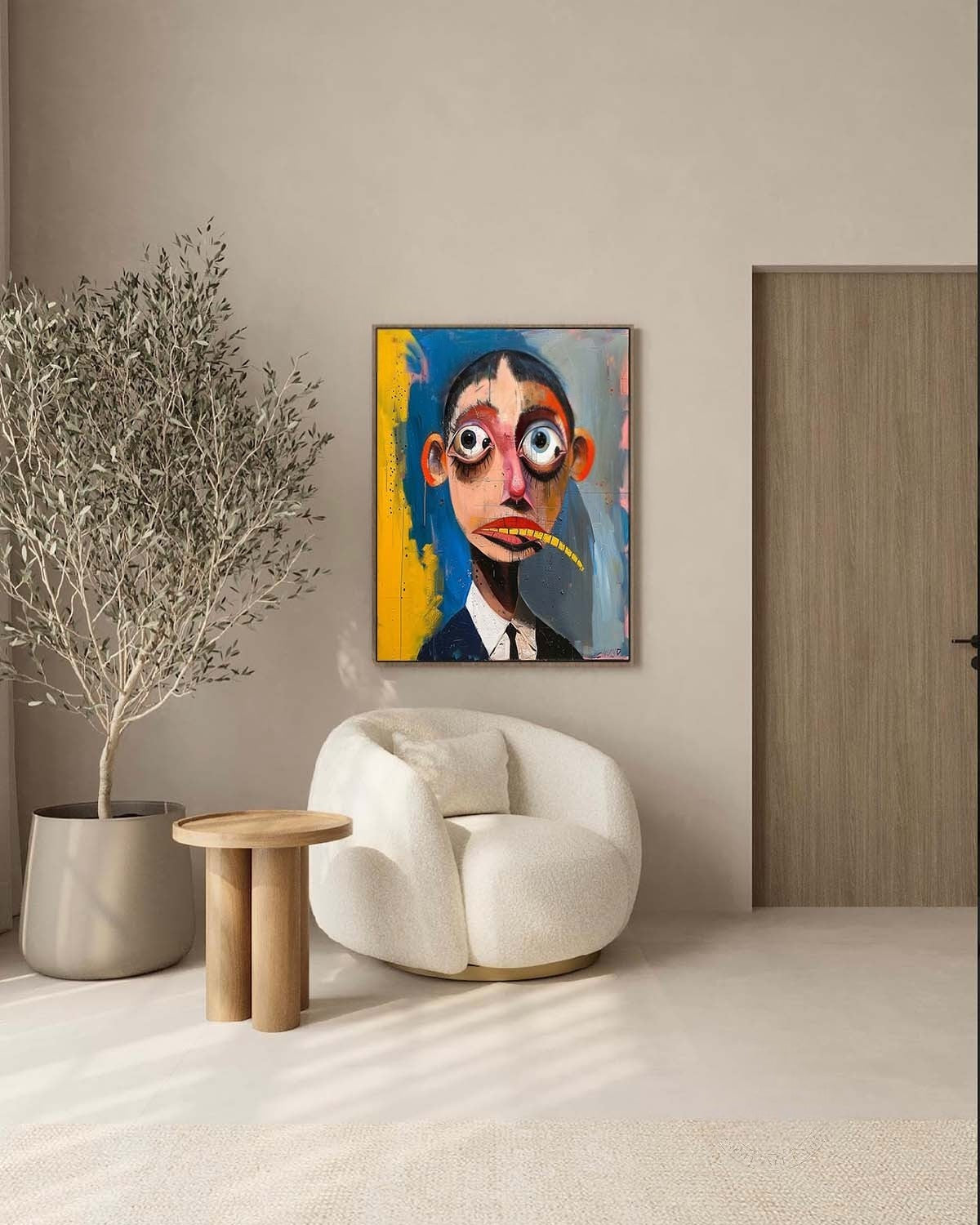 Vægkunst Plakat i Lærred