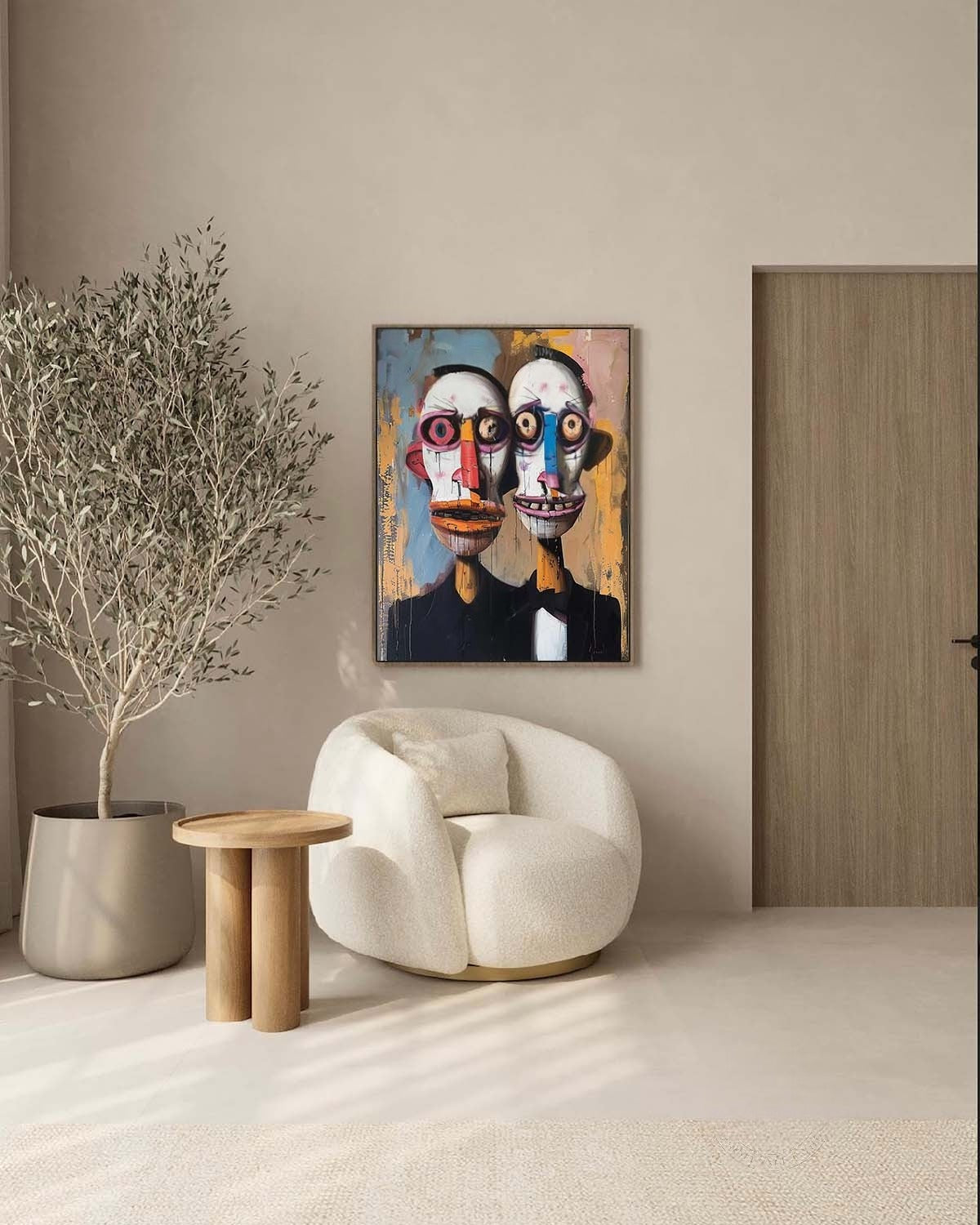 Vægkunst Plakat i Lærred